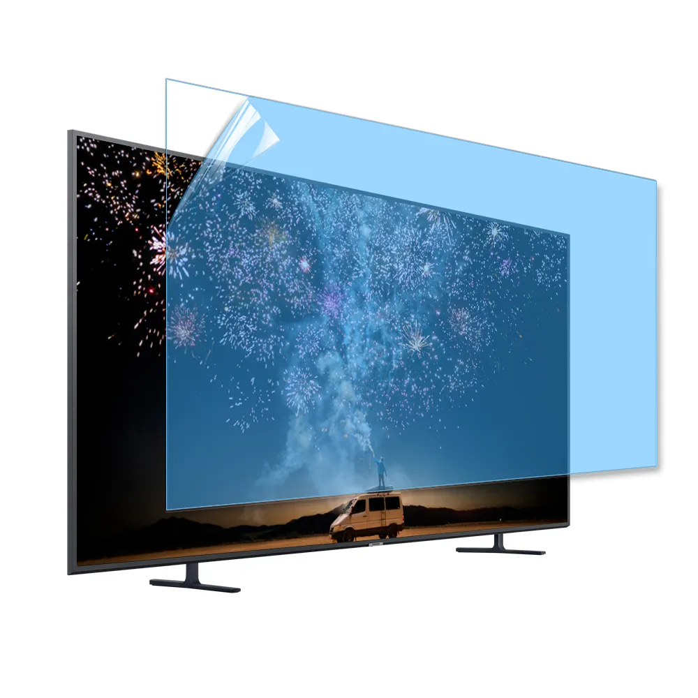 Hot Sale Anti-Kratzer Anti-Explosion Acrylglas 75 85 Zoll Smart-TV-Displays chutz folie