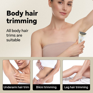 Nouveautés 2026 : Rasoir Électrique Femme Rechargeable USB pour Épilation Corporelle Indolore à Domicile avec Grille Protectrice - Product Image 2