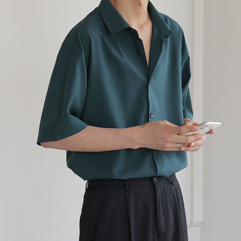 Low Price Dark Green Mens Dress Shirt Quick-Drying & Anti-Wrinkle |  Alibaba.com