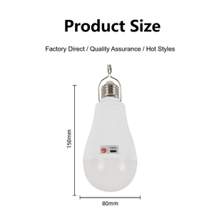 आपातकालीन स्थितियों के लिए उच्च गुणवत्ता वाले रिचार्जेबल एलईडी आपातकालीन लैंप आउटडोर शिविर के नेतृत्व में आपातकालीन स्थिति के लिए बल्ब प्रकाश - Product Image 2