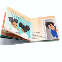Libros de Cuentos Personalizados con Tapa Dura Encuadernada, Papel de Arte, Cartón, Impresión Offset, Laminación de Película, Diseño de Logotipo OEM