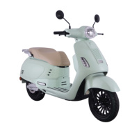 2000W Electric Motorcycle 65km/h Max Speed 72V 30A Battery 120/70-12 Tire CBS Brake E-Moto