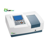 Spectrophotomètre Labtex LTS-V729, spectrophotomètre automatique Vis avec largeur de bande de 1,8 nm et lampe au tungstène