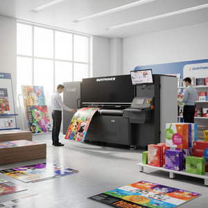 เครื่องพิมพ์อิงค์เจ็ทดิจิตอลแบบพิมพ์ครั้งเดียว Sunthinks SC600 ความแม่นยำสูง สำหรับโรงงานผู้ผลิตบรรจุภัณฑ์ - Product Image 3