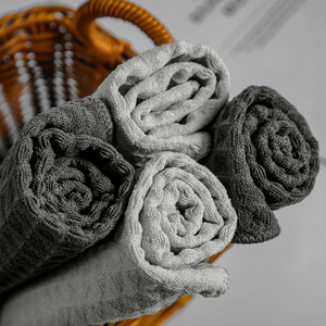 Toallas de microfibra con tejido tipo gofre, sin pelusas, con rejilla en relieve, sin rayas ni arañazos, toalla de cocina sin pelusas - Product Image 2