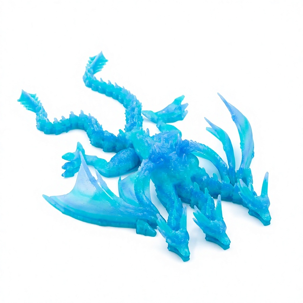 Cristal bleu-vert