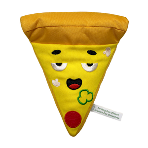 Jouet à mâcher de <span class=keywords><strong>pizza</strong></span> de restauration rapide écologique pour animaux de compagnie jouet de chien de dessin animé en EVA doux avec un style moderne à la mode mignon - Product Image 1
