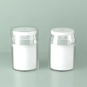 Erogatore di plastica ecologico 15ml 30ml 50ml 100ml di vendita calda per lozione pompa Airless con bottiglia pompa di bambù