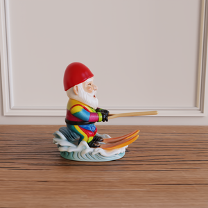 Statuetta di <span class=keywords><strong>Gnomo</strong></span> Surfista in Ceramica Artigianale OEM ODM, Statua Decorativa Costiera, Fornitore all'Ingrosso, <span class=keywords><strong>Gnomo</strong></span> delle Onde Oceaniche Personalizzato - Product Image 5