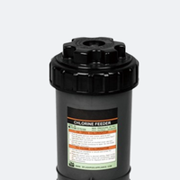 Chlorinateur automatique (hors ligne) avec vanne de contrôle de débit Chlorinateur de piscine de capacité 9LBS 70168