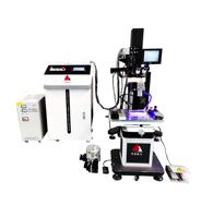 Machine de soudage au laser à fibre optique de type bras de grue, faible déformation thermique pour moules d'injection plastique et de quincaillerie