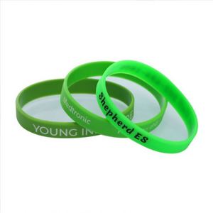 สายรัดข้อมือแบบกำหนดเอง สร้างสรรค์สายรัดข้อมือยางซิลิโคนของคุณเอง พร้อมข้อความหรือโลโก้สำหรับงานอีเว้นท์ - Product Image 5