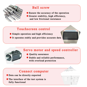 เครื่องทดสอบแรงดึงวัสดุอเนกประสงค์แบบสัมผัสและเชื่อมต่อกับคอมพิวเตอร์ - Product Image 6
