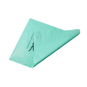 Bolsas de polietileno verdes impermeables y duraderas para envíos de comercio electrónico, con impresión personalizada y doble cinta autoadhesiva. - Product Image 6
