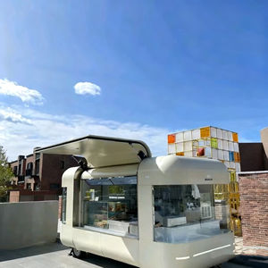 Camión de Comida Móvil con Puerta Abatible Tipo Almacén en la Nube para Zonas Turísticas, Helados, Comida Rápida, Mercado Nocturno, Negocio de Venta Ambulante - Product Image 1