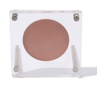 Support de présentation carré en acrylique transparent pour pièces de monnaie, à assembler par vis, support de pièce unique, cadre de présentation de médaille pour collection, personnalisable