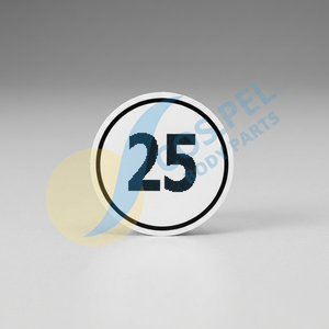 Nuevo COS.PEL. DISCO DE LIMITACIÓN DE VELOCIDAD 25 KM/H - Product Image 3