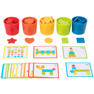 Montessori Early EducationClassification Cups Color Recognition Matching Training Montessori Educational Toy for Boys Girls - Product Image 3