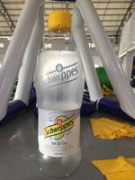 Bouteille de bière gonflable géante pour l'extérieur, ml, modèle Transparent, pour la publicité
