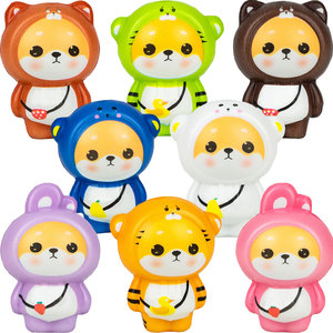 Jouets en mousse PU souple à impression couleur, en forme d'ours extraterrestre, de <span class=keywords><strong>licorne</strong></span> et de beignet, pour soulager le stress, pour enfants, distributeur automatique - Product Image 2