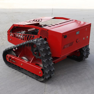 Tondeuse à gazon télécommandée 16HP à chenilles en caoutchouc, machine de coupe d'herbe - Offre Spéciale - Product Image 1