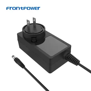 12v 4a 24v 2a 9 va इंटरचेंजेबल प्लग पावर एडाप्टर पावर सप्लाई उल etl1310 en61558/62368 s saa pse cc