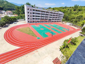 Revêtement de sol sportif acrylique synthétique de haute qualité INOLP vente directe d'usine pour terrain de basket - Product Image 2
