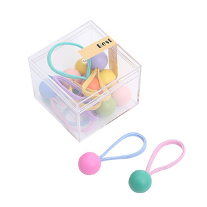 Fanyue Cute Girls' Hair Band Kids Hair Band <strong>Baby</strong> Hair Band Cheap <strong>Heart</strong> Bear Flower 10pcs One Box Scrunchies Elastic <strong>Headband</strong> - Product Image 5