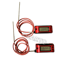Thermomètre numérique à sonde de résistance au platine Pt100, prix d'usine, avec transmission de données sans fil