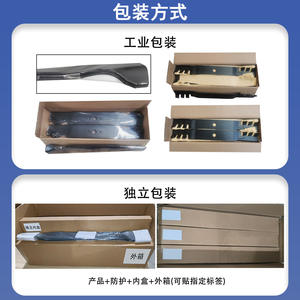 Lame de tondeuse à gazon Ningbo Quanpin A18486-3 17-12 pouces 445 mm noire, pièce de rechange pour utilisateurs de tondeuses à gazon - Product Image 4