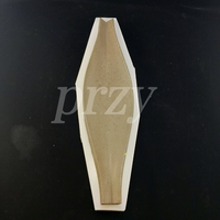 Moule en silicone pour panneaux muraux en ciment à motif ondulé 3D, moule en silicone pour briques décoratives géométriques en plâtre, le plus vendu