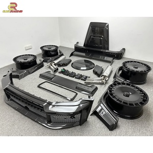 Kit de Carrocería Estilo B 2025, Kit de Carrocería de Fibra de Carbono Seca con Capó, Escape y Ruedas para G Wagon W465 W464 G500 G63 2019-2025 - Product Image 2