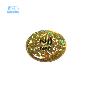 Tùy chỉnh-thực hiện <span class=keywords><strong>1K</strong></span> NFC <span class=keywords><strong>RFID</strong></span> <span class=keywords><strong>epoxy</strong></span> <span class=keywords><strong>tag</strong></span> không thấm nước PET Mini ISO mô hình 13.56MHz tần số Pet PVC 25 mét dính phương tiện truyền thông xã hội <span class=keywords><strong>tag</strong></span> - Product Image 4