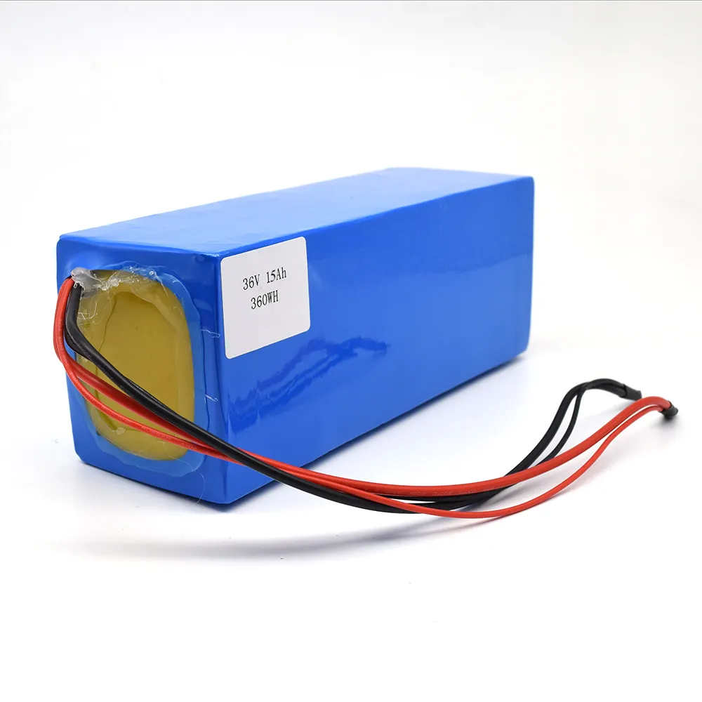 Vendita calda su misura 10S5P 18650 battery pack 36V 15ah li-ion batterie ricaricabili al litio batteria per Scooter Elettrici