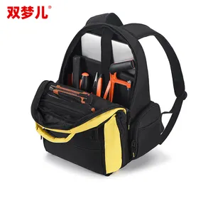 Features Large Capacity Heavy Duty Laptop Backpack Tool Bag