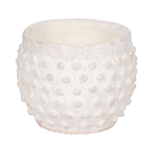 Vaso in gres testurizzato con design a bolle per uso interno ed esterno - Product Image 2
