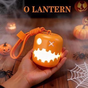 Lanterne LED portable en forme de citrouille pour fête d'Halloween, veilleuse, décoration de fête, cadeau pour enfants - Product Image 1