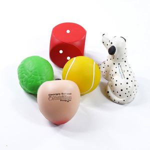 Nouveau produit écologique, balle personnalisée en forme de ballon, jouet anti-stress publicitaire en mousse PU à presser - Product Image 3