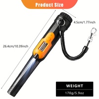Détecteur de métaux Pinpointer, Baguette de pointeur de broche étanche, Détecteur de repérage portable Sonde Chasse au trésor avec écran LCD