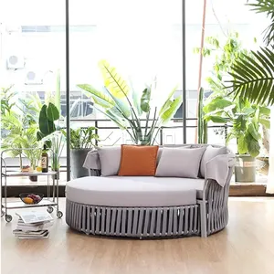 Chaise longue de piscine de haute qualité en PE imperméable pour hôtel, mobilier de loisirs, chaise longue de piscine extérieure, <span class=keywords><strong>lit</strong></span> de plage - Product Image 3