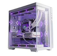 Aigo Xingcan Xiaohai Scenic View Full Tower ATX white Insert Motherboard Side Transparent 360mm Water Cooling Computer Case