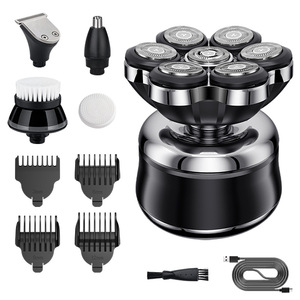 เครื่องโกนหนวดไฟฟ้าสำหรับผู้ชาย มีดโกนหนวดไฟฟ้าแบบชาร์จได้ IPX6 กันน้ำ พร้อมระบบล็อคสำหรับการเดินทาง เหมาะสำหรับการดูแลผิวหน้าที่บ้านทุกวัน - Product Image 4