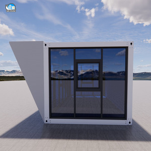 Nouvelle Grande Maison Préfabriquée Mobile à Grande Auventure, Imperméable, pour Magasin, Bureau ou Habitation (Conteneur) - Product Image 4