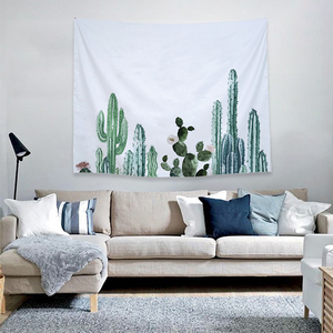 Imprimer Mandala Hotsale Accrochant <span class=keywords><strong>Hippie</strong></span> Coton Chinois Pas Cher Cactus Décoratif Art Mural Boho Imprimé Bohème Tapisserie - Product Image 2