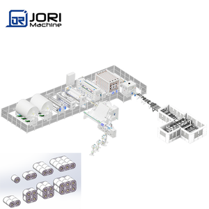 2025 New Model Fully Automatic Non-Stop Toilet Roll Paper Rewinding Production Line - Product Image 1