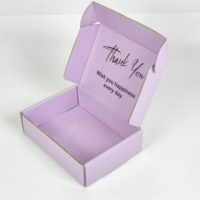 Boîte d'avion avec logo personnalisé boîte postale d'expédition impression de carton d'emballage en papier ondulé pour les entreprises