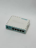 Routeur MikroTik RB750Gr3 HEX, 5 ports Gigabit Ethernet RJ45, appareil réseau RouterOS L4, entrée PoE pour la maison et le bureau