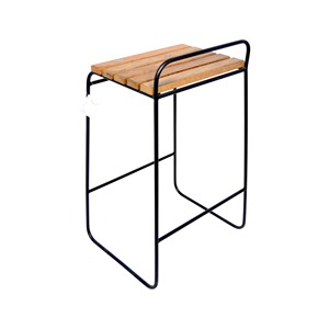 Home and Bar Chair Designer Solid Wood Bar <b>Stool</b> Chair High Quality Simple Modern Hotel Front Desk Bar <b>Stool</b> and Kitchen <b>Stool</b> - Product Image 4
