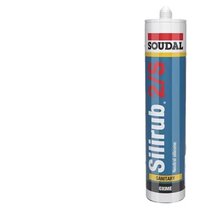 Genuino SOUDAL Silirub Color Neutral Cure Sellador de silicona 300ml Adhesivo estructural en colores RAL Sellador de silicona neutra - Product Image 4
