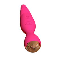 FAAK 18cm kurşun vibratör çift kafa anal masturbator prostata masajı anal seks oyuncakları erkekler için mastürbasyon